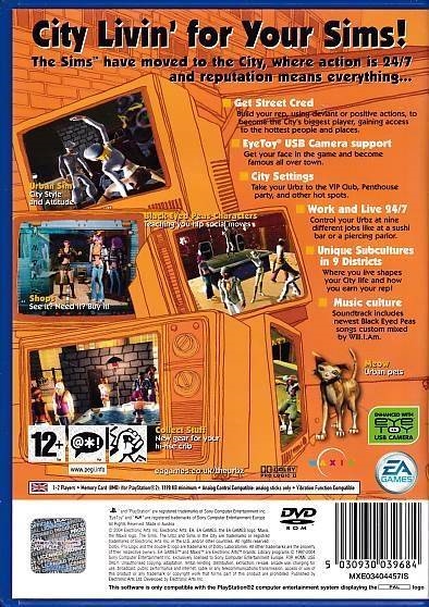 The Urbz Sims in the City - PS2 (B Grade) (Genbrug)